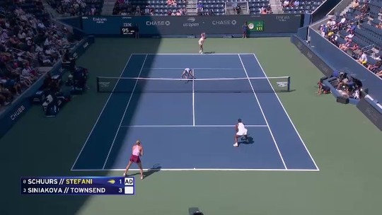 Luisa Stefani e Demi Schuurs são eliminadas nas quartas de final do US Open - Programa: Tênis SporTV 