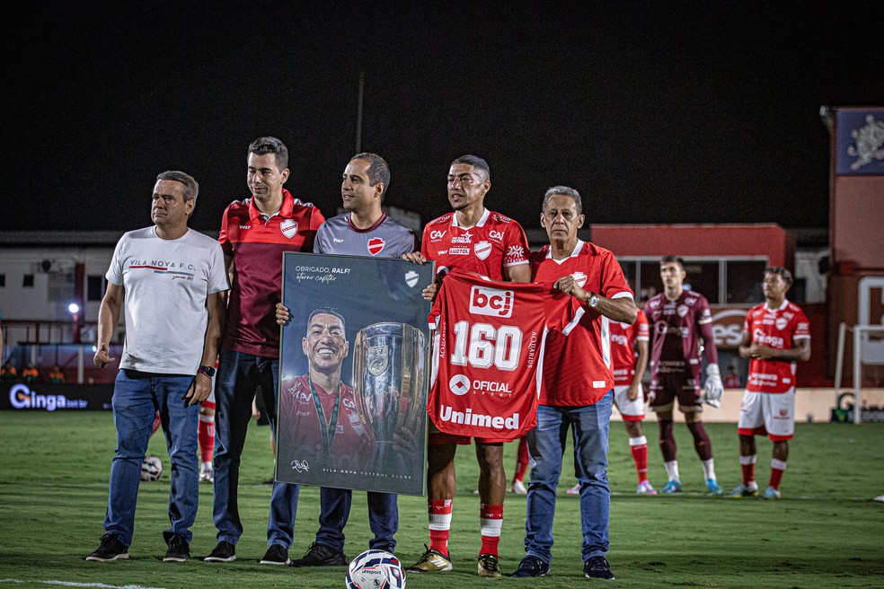 Ralf fez 160 jogos pelo Vila e foi campeão goiano pelo clube — Foto: Roberto Corrêa/VNFC