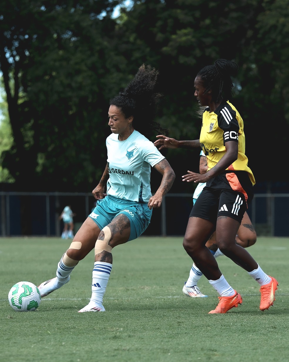 Cruzeiro x Atlético-MG; amistoso — Foto: Gustavo Martins/ Cruzeiro