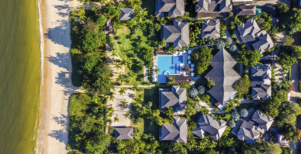 Hotel Campo Bahia foi construído na área onde ficava o Centro de Treinamento da Alemanha em 2014 — Foto: Divulgação / Campo Bahia
