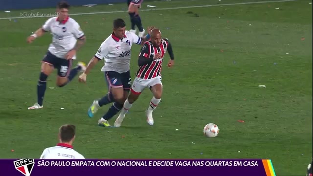 Libertadores: São Paulo empata com o Nacional/URU