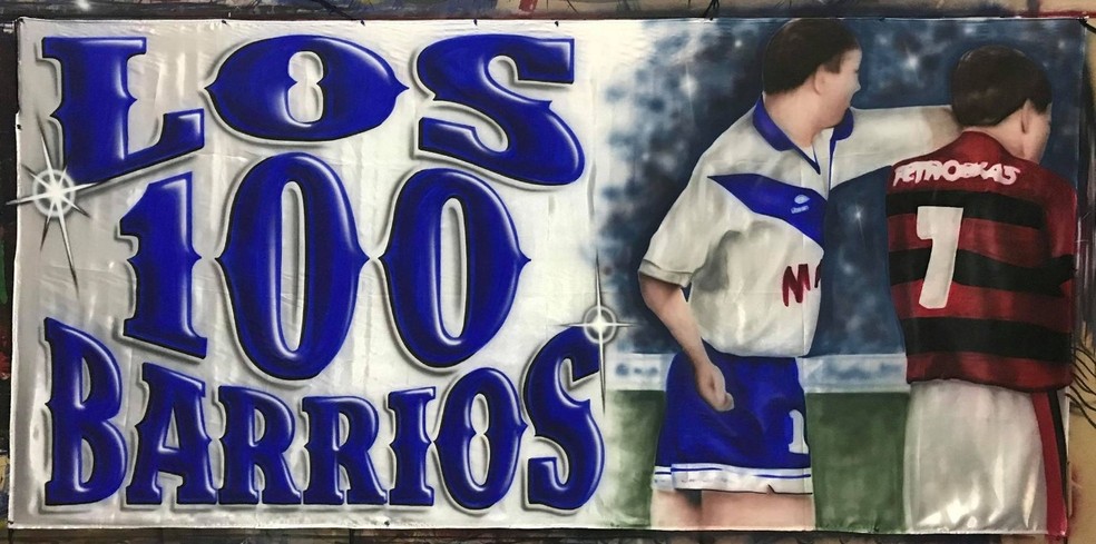 Zandoná x Edmundo — Foto: Reprodução