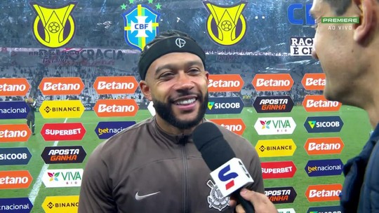 Memphis analisa atuação do time e celebra gol: "Primeirobaixar apostas online betanomuitos" - Programa: Tempo Real 