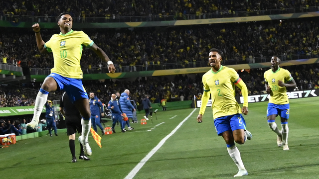 Rodrygo em Brasil x Equador