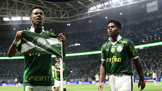 Na mira da Europa: Palmeiras traça estratégia para Estêvão - Foto: (Marcos Ribolli)