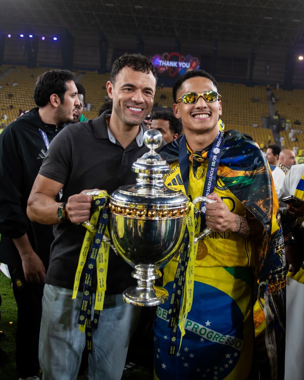 Ex-Santos aponta dedo de Jorge Jesus em mudança na campanha campeã do Al-Nassr: "Um novo jogador"