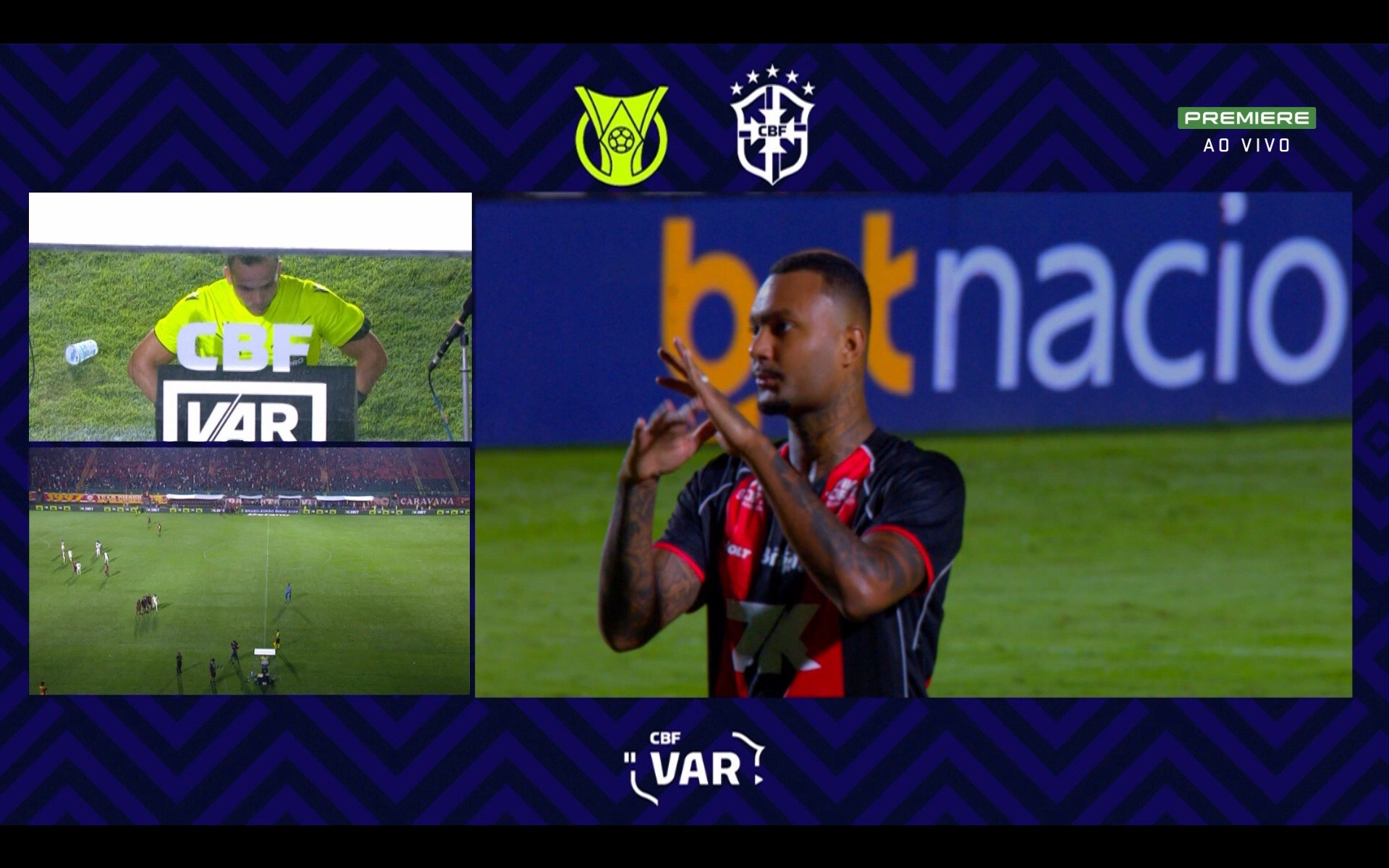 Vitória tem dois zagueiros expulsos contra o Palmeiras; vídeo