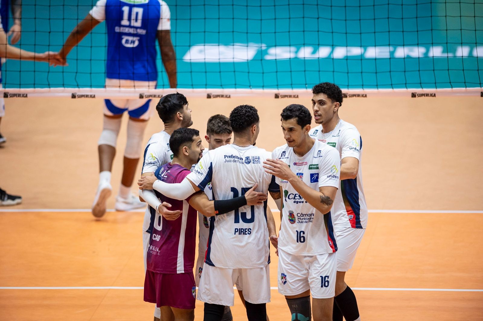 JF Vôlei volta a pontuar após mais de quatro meses, mas chega a 17ª derrota seguida na Superliga
