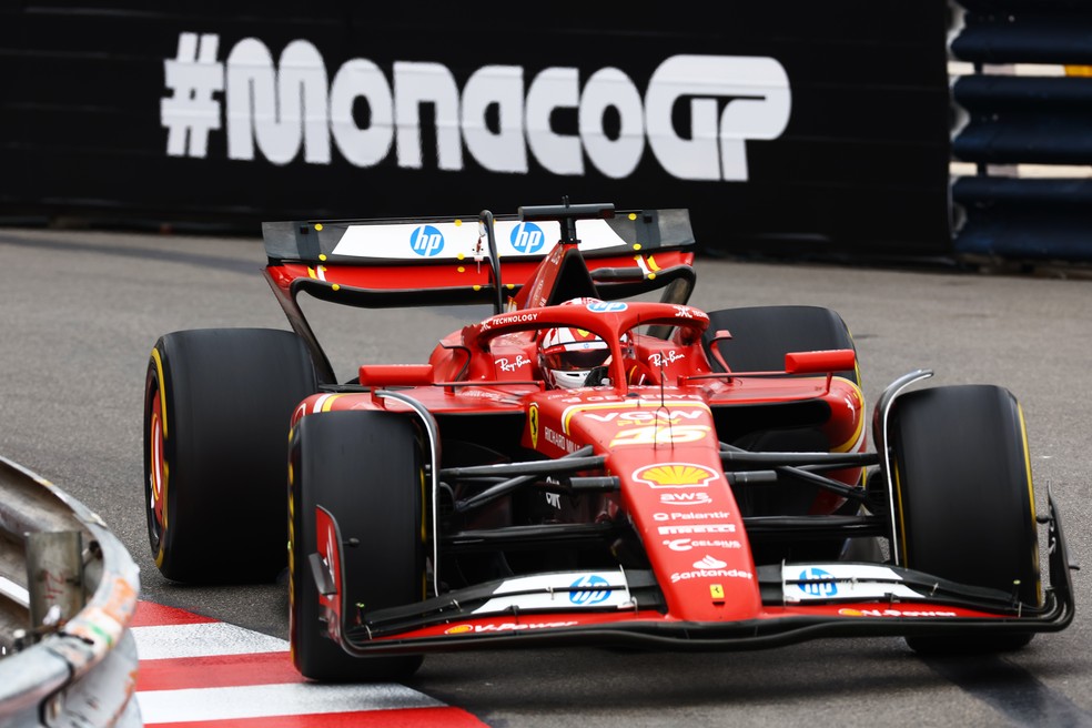 Charles Leclerc, Piloto da Ferrari na Fórmula 1, em 2024 - Globo Esporte 