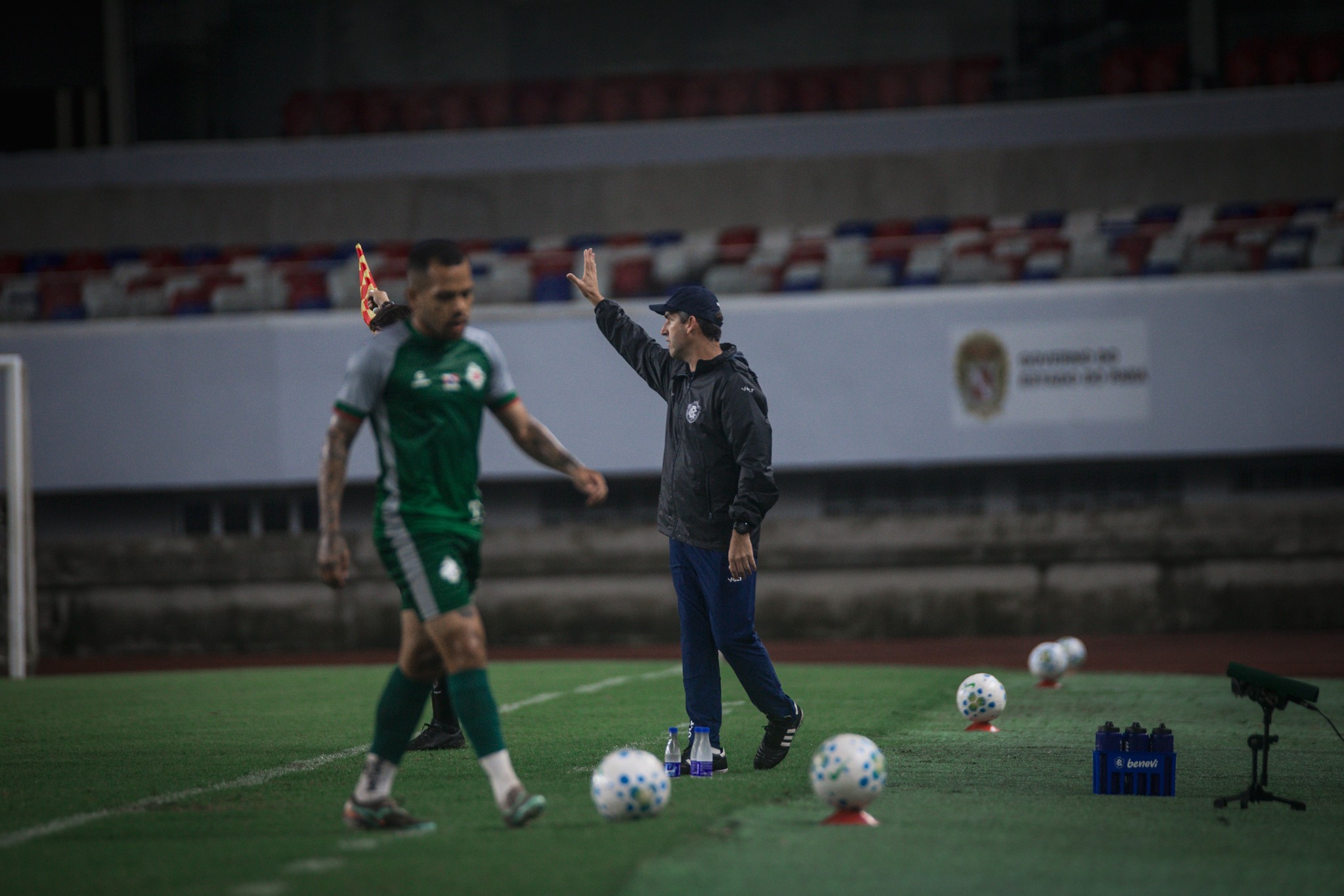 Condé comemora rendimento do Remo em jogo-treino e elogia Tico: “Muito potencial”