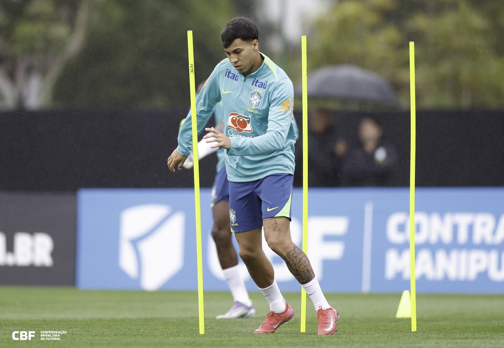 Kaio Jorge na Seleção  — Foto: @rafaelribeirorio / CBF