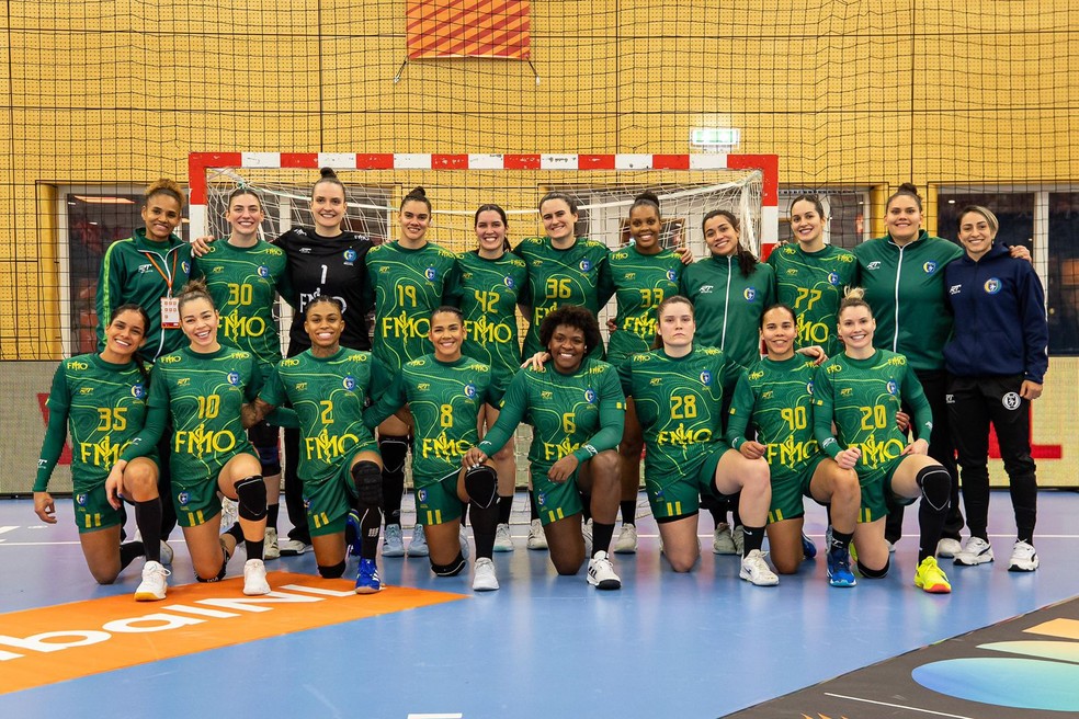 Brasil handebol Mundial — Foto: Bruno Ruas / Ruas Mídia / CBHb