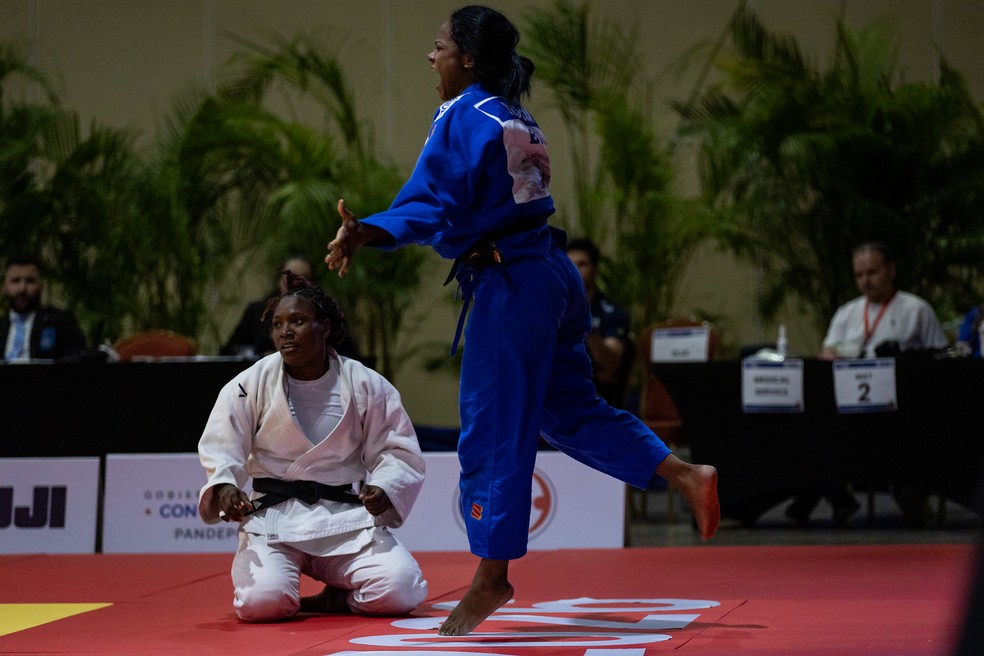 Nauana Silva no Pan de Judô 2026 — Foto: Grasiela Gonzaga/Ruasmídia/CBJ