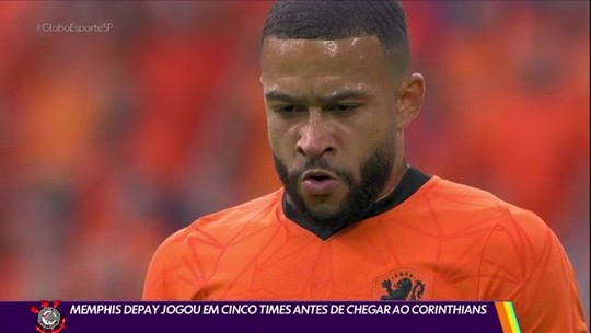 Memphis Depay jogouapostas on line em impostoscinco times antesapostas on lineapostas on line em impostosimpostoschegar ao Corinthians - Programa: Globo Esporte SP 