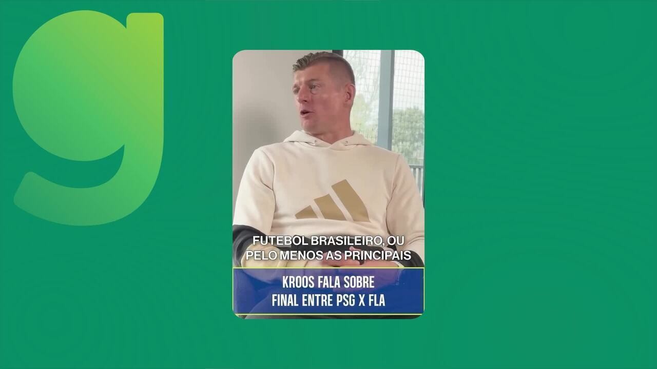 Kroos se surpreende com o Flamengo: 'Podem competir com a Europa' | Ge