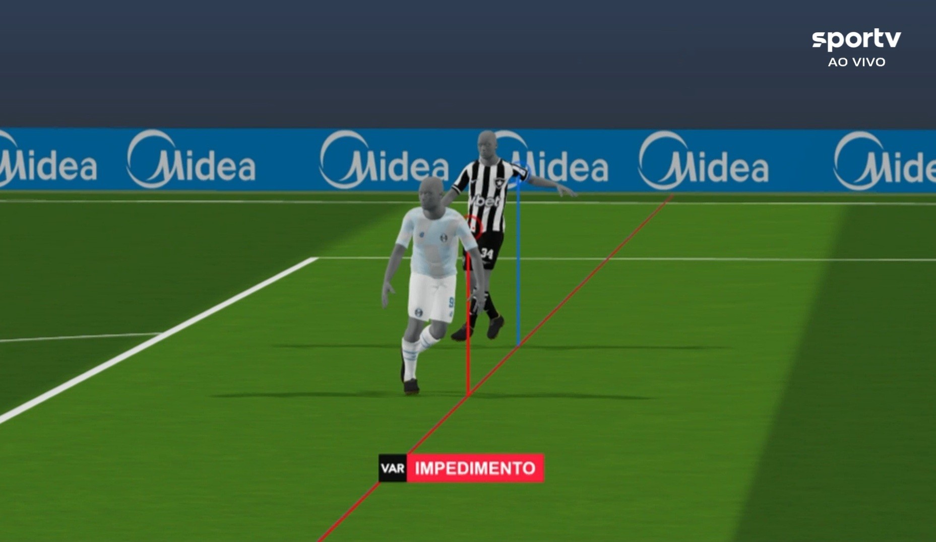 Gol do Grêmio anulado por impedimento semiautomático gera polêmica