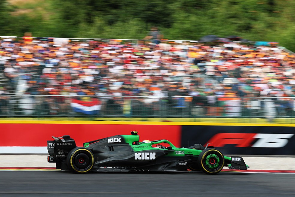 Gabriel Bortoleto no GP da Bélgica de Fórmula 1 — Foto: Steven Tee/LAT Images