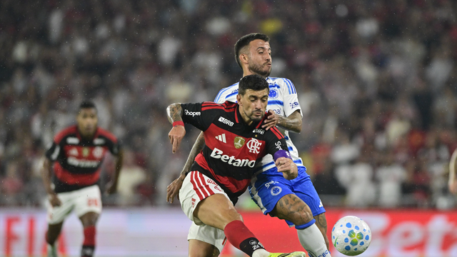 Arrascaeta, Flamengo x Cruzeiro