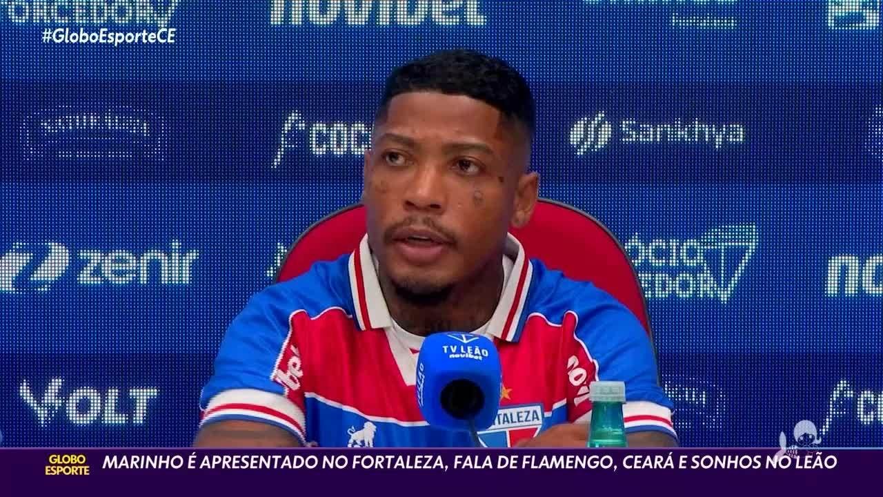 Atacante do Fortaleza, Marinho relembra fase no Flamengo e comenta expectativas no Leão