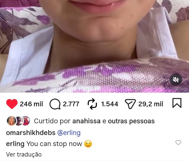 Haaland fica "cronicamente online" e responde fãs em onda de comentários