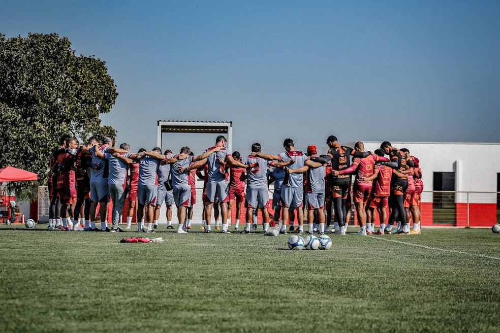 Vila Nova: temporada se encerra contra o Paysandu, domingo — Foto: Roberto Corrêa/Vila Nova F.C.