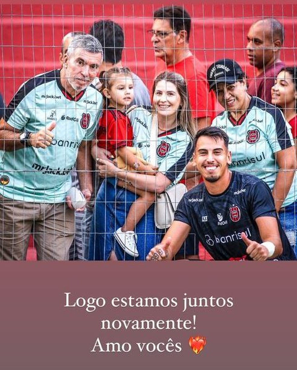 Thierry, goleiro do Brasil de Pelotas — Foto: Instagram