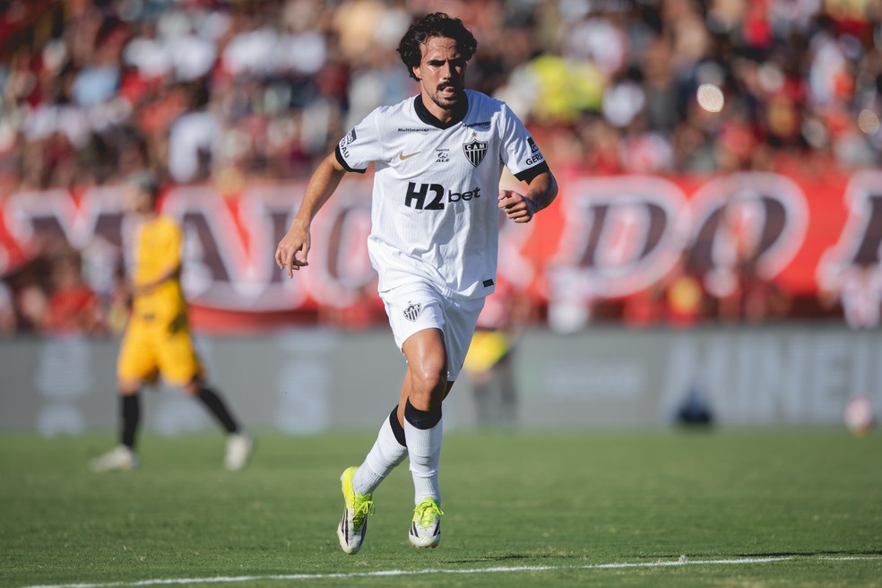 Igor Gomes - Pouso Alegre x Atlético-MG - Campeonato Mineiro — Foto: Pedro Souza / Atlético