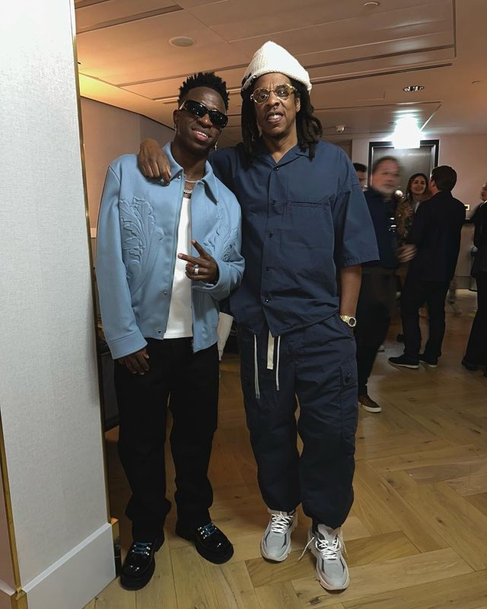 Vini Jr. é agenciado pela empresa Roc Nation, que tem o rapper Jay-Z como sócio — Foto: Reprodução Instagram