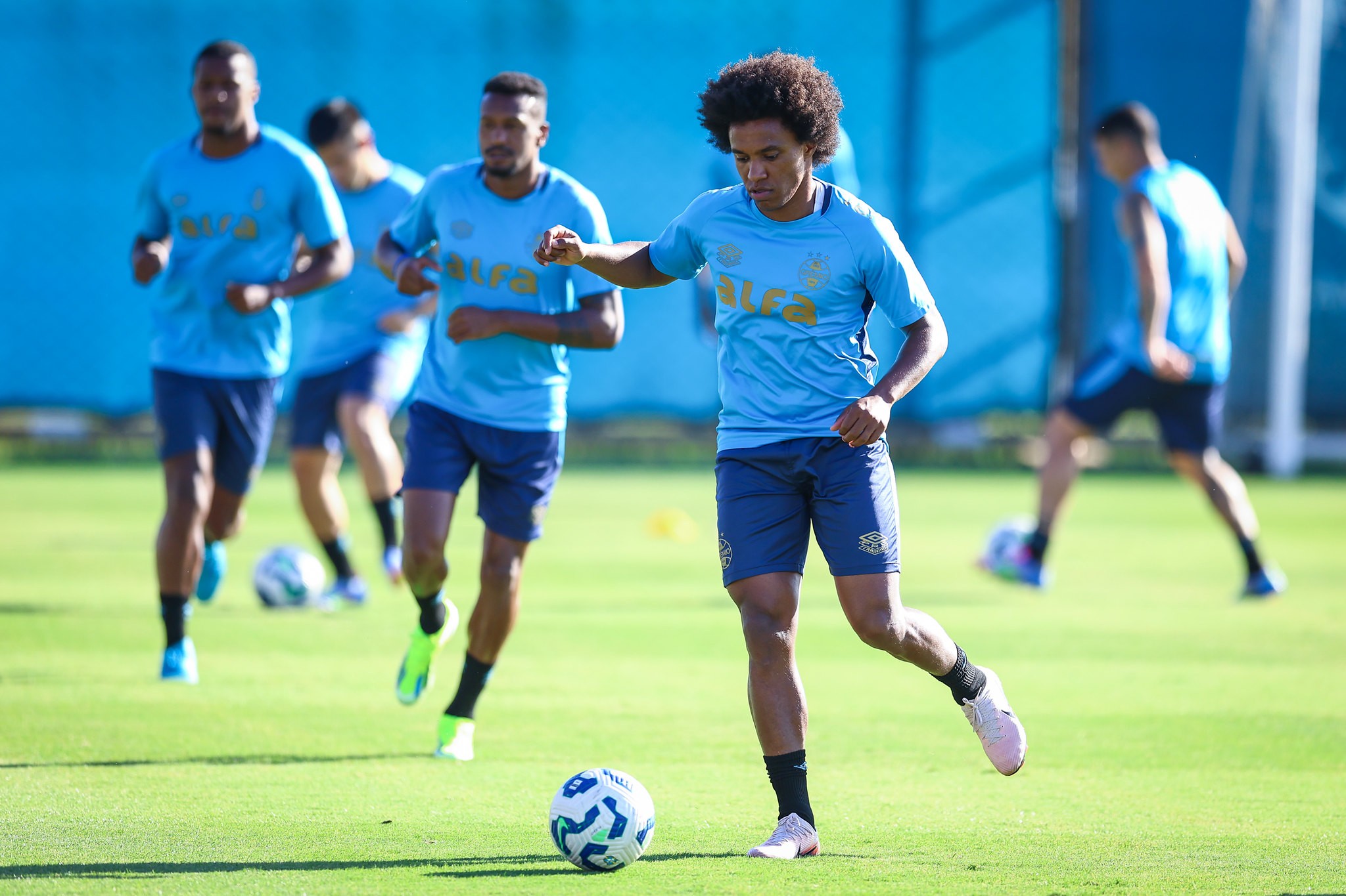 Escalação: Willian treina, e Grêmio tem titulares contra o Palmeiras | Ge