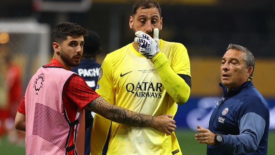 Luis Enrique defende Donnarumma em lesão de Musiala - Técnico do Paris Saint-Germain lamenta acidente de atacante do Bayern