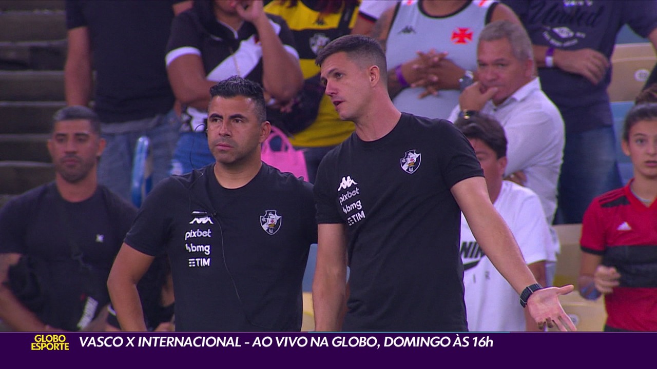No Z-4 e com clima tenso no clube, Vasco enfrenta o Internacional em Porto Alegre