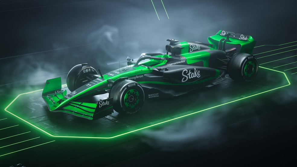 Carro da Sauber para a temporada 2024 de F1 — Foto: Divulgação