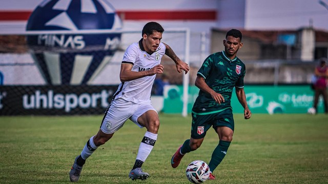 Primeiro tempo acabou com vitória do Treze, de virada, por 3 a 2