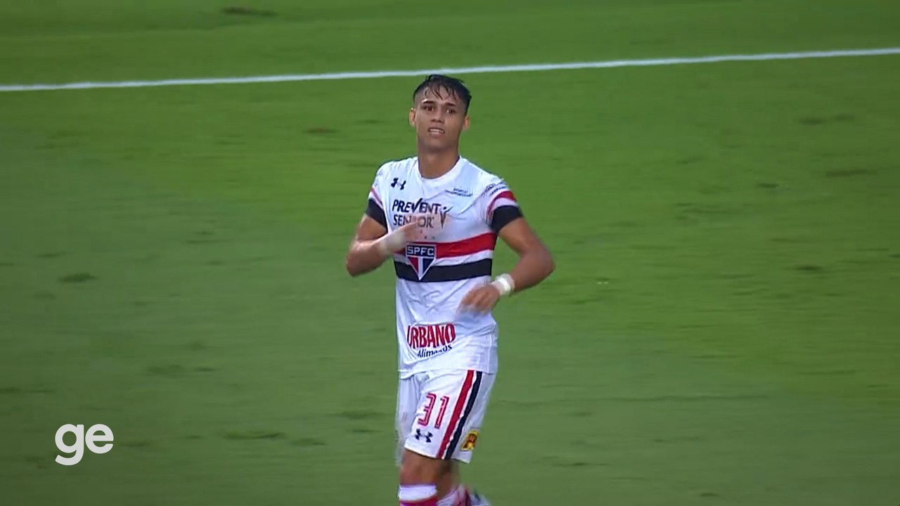 Veja os gols de Luiz Araújo pelo São Paulo