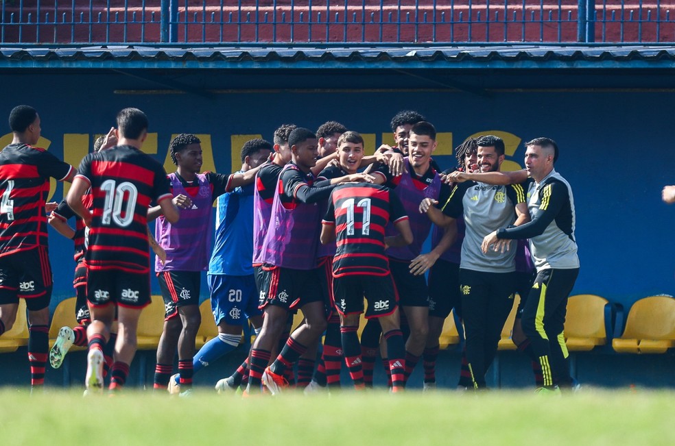 Flamengo vence o Madureira em estreia do Carioca Sub-20 e despedida de Mário Jorge — Foto: Divulgação / Flamengo
