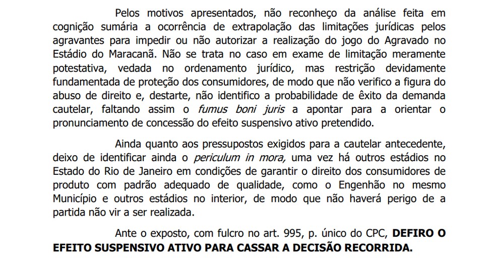 Flamengo cassa liminar e impede o Vasco de jogar contra o Atlético-MG no  Maracanã; Cruz-Maltino vai recorrer - Lance!