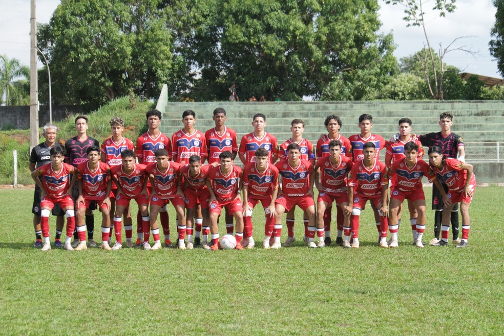 Gazin Porto Velho juvenil em campo — Foto: Josiel Silva