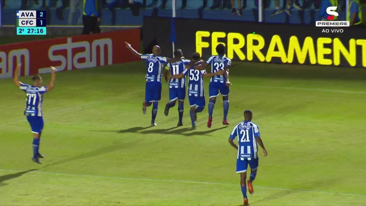 Avaí 2x1 Coritiba Veja Os Gols E Os Melhores Momentos Do Jogo Da