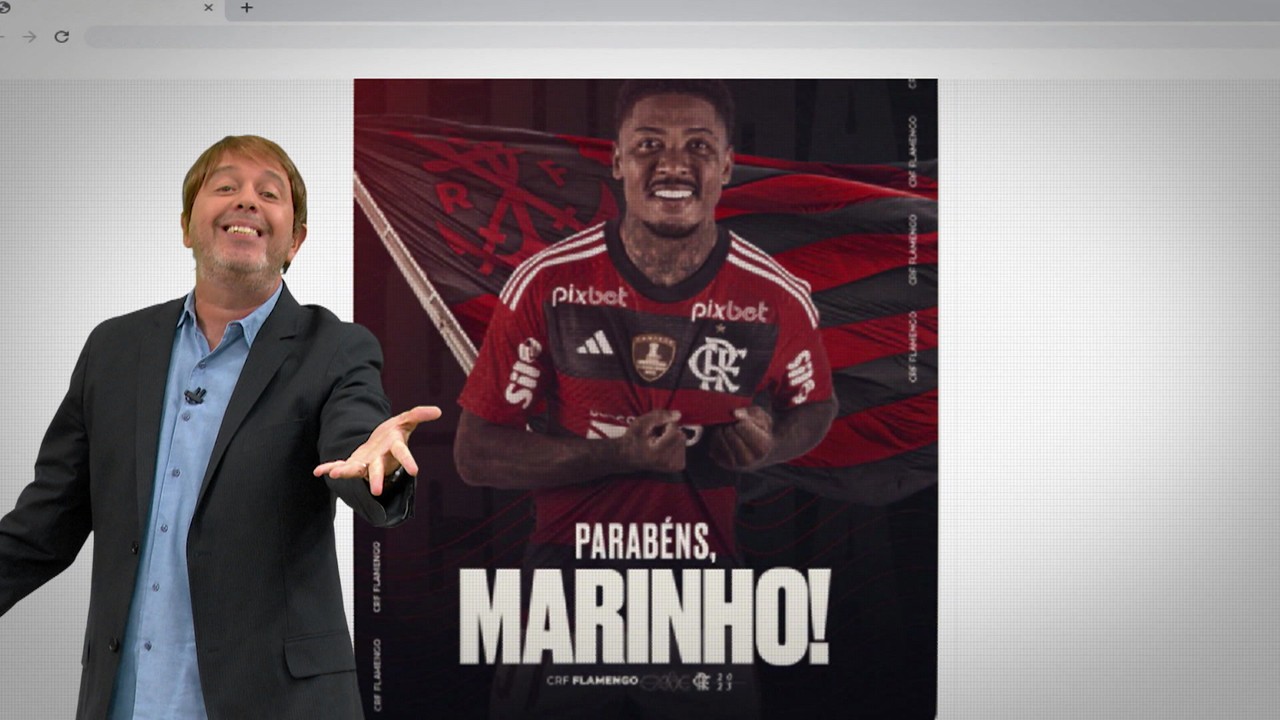 Fofoca? Aceito! Marinho, multado, deve deixar o Flamengo