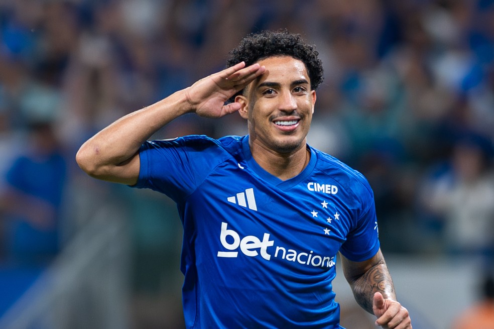 Christian Cruzeiro em ação pelo Cruzeiro