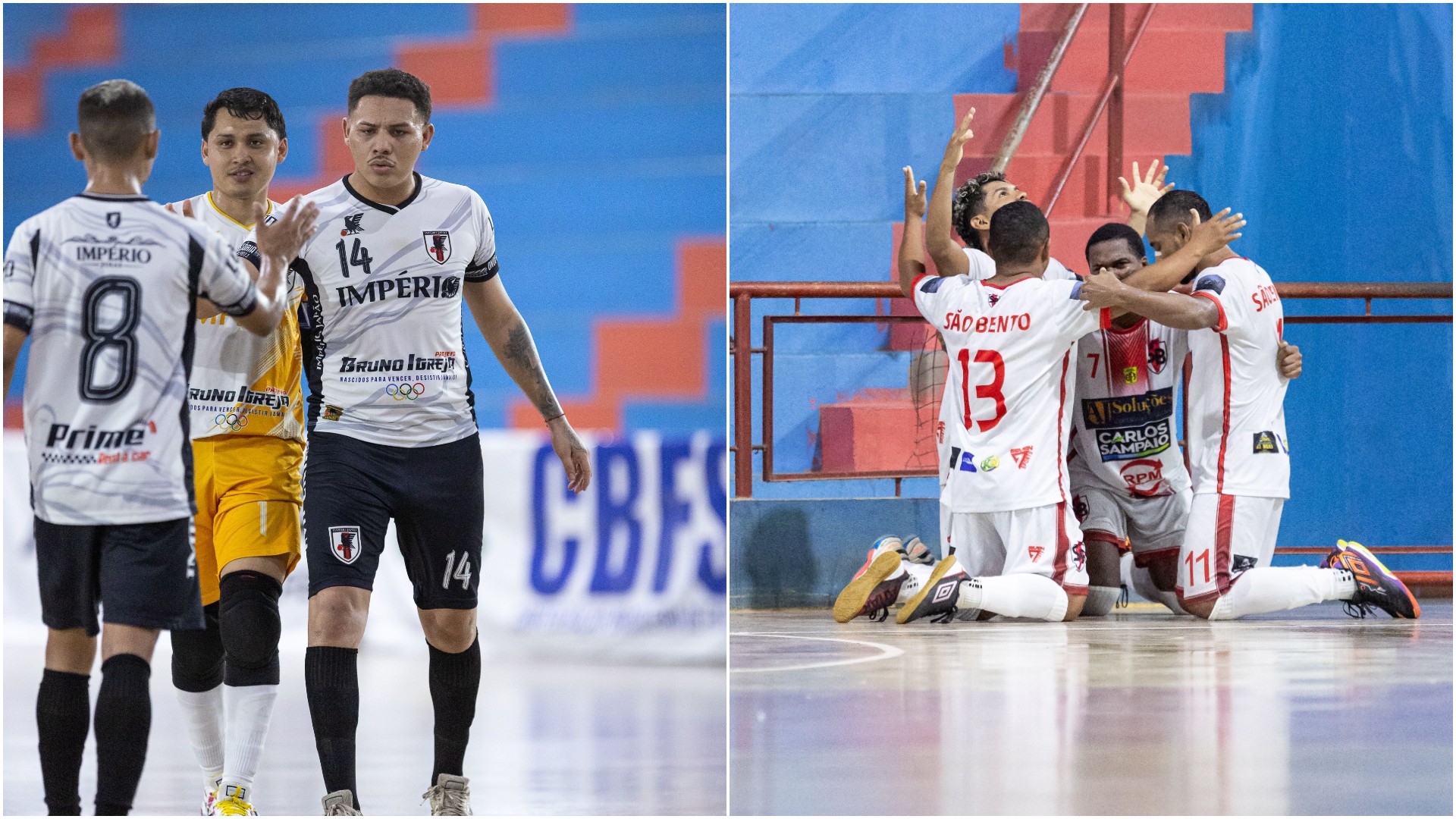 Série Ouro de Futsal: rodada começa com viradas e mexe na parte de cima da tabela