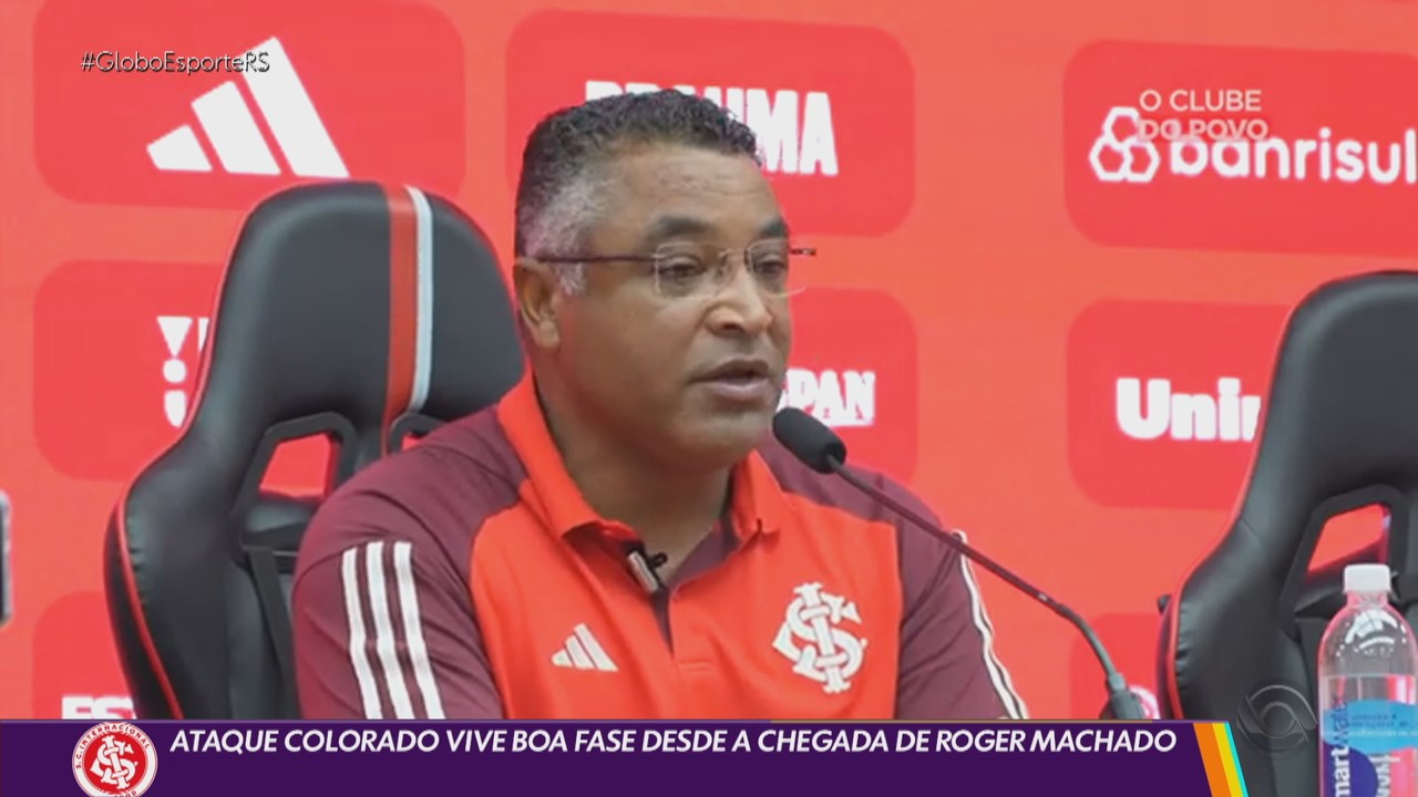 Ataque do Inter vive boa fase desde a chegadao que é betsulRoger Machado