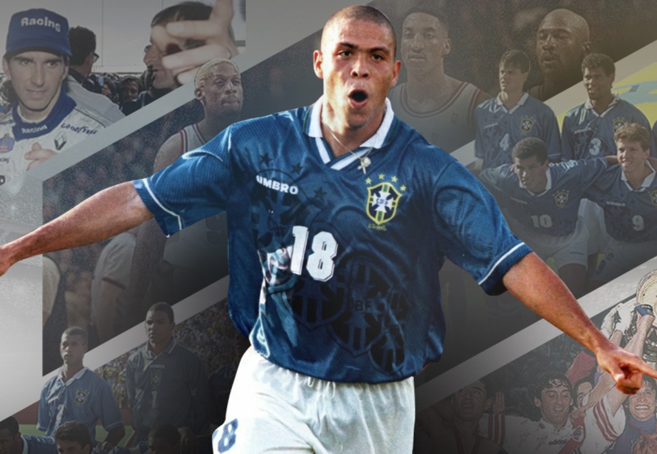 Como era o mundo em 1996, ano em que Ronaldo marcou seu 1º hat-trick pela Seleção