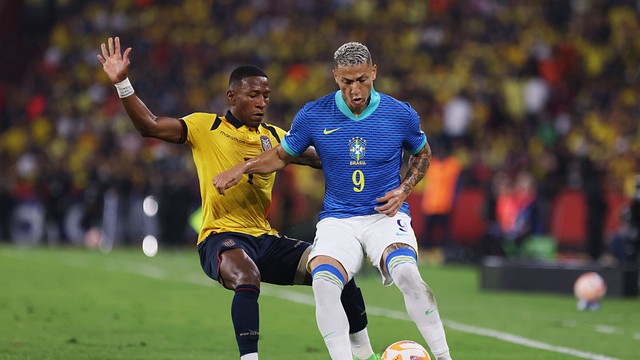 Richarlison em Equador x Brasil