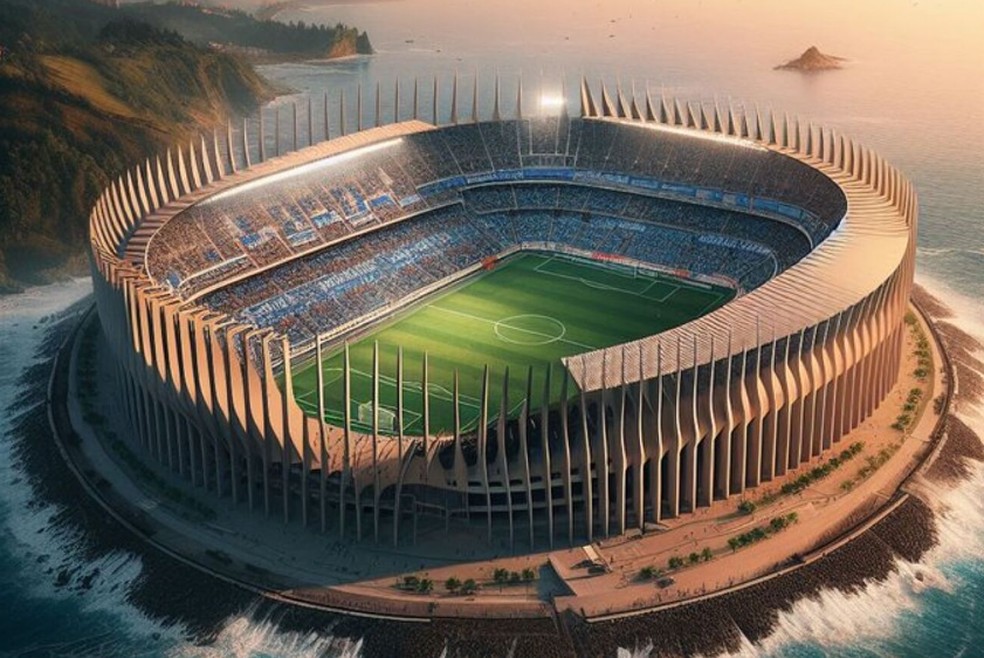 Real Sociedad - Golfo de Vizcaya — Foto: Reprodução