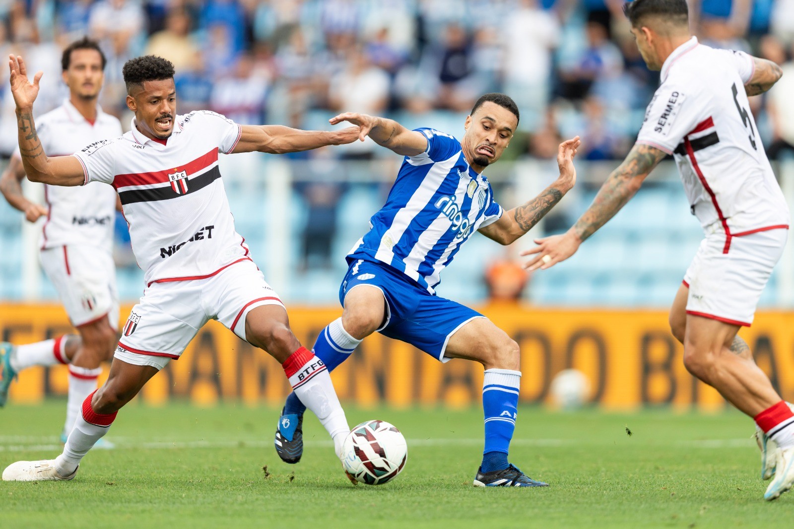 Atuações do Avaí: Luiz Henrique e DG falham nos gols do Botafogo-SP; dê suas notas