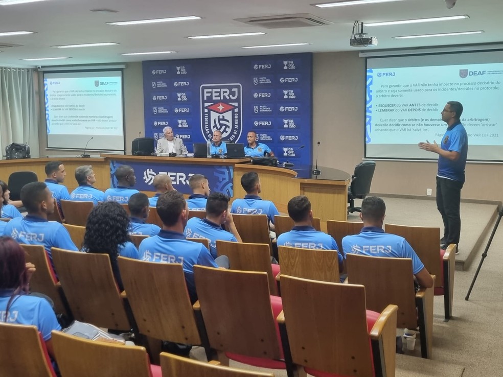 Auditório da Ferj — Foto: Divulgação