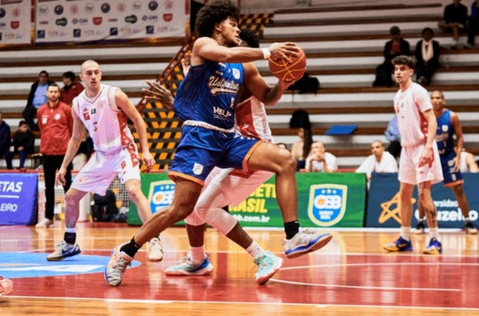 Basquete Unifacisa na disputa do LDB — Foto: Yuri Reuters