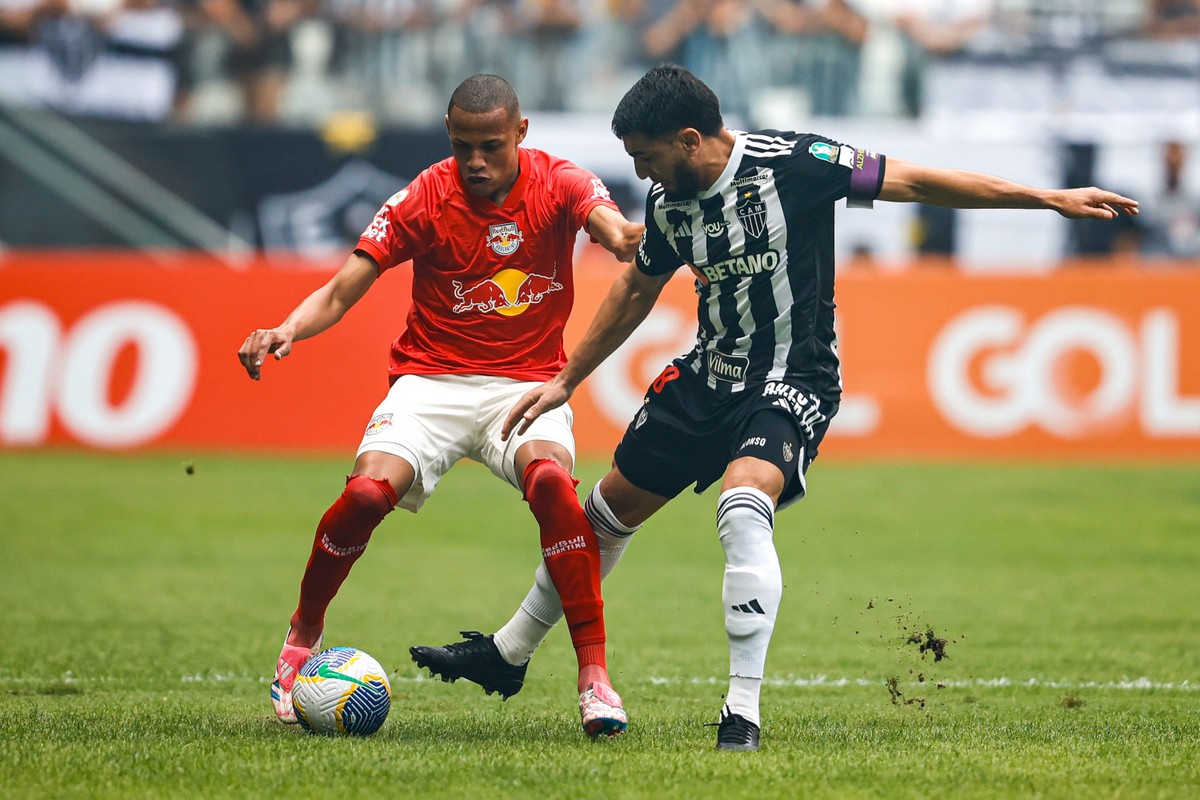 Atuações: Bragantino sofre na bola aérea e perde para o Atlético-MG ...