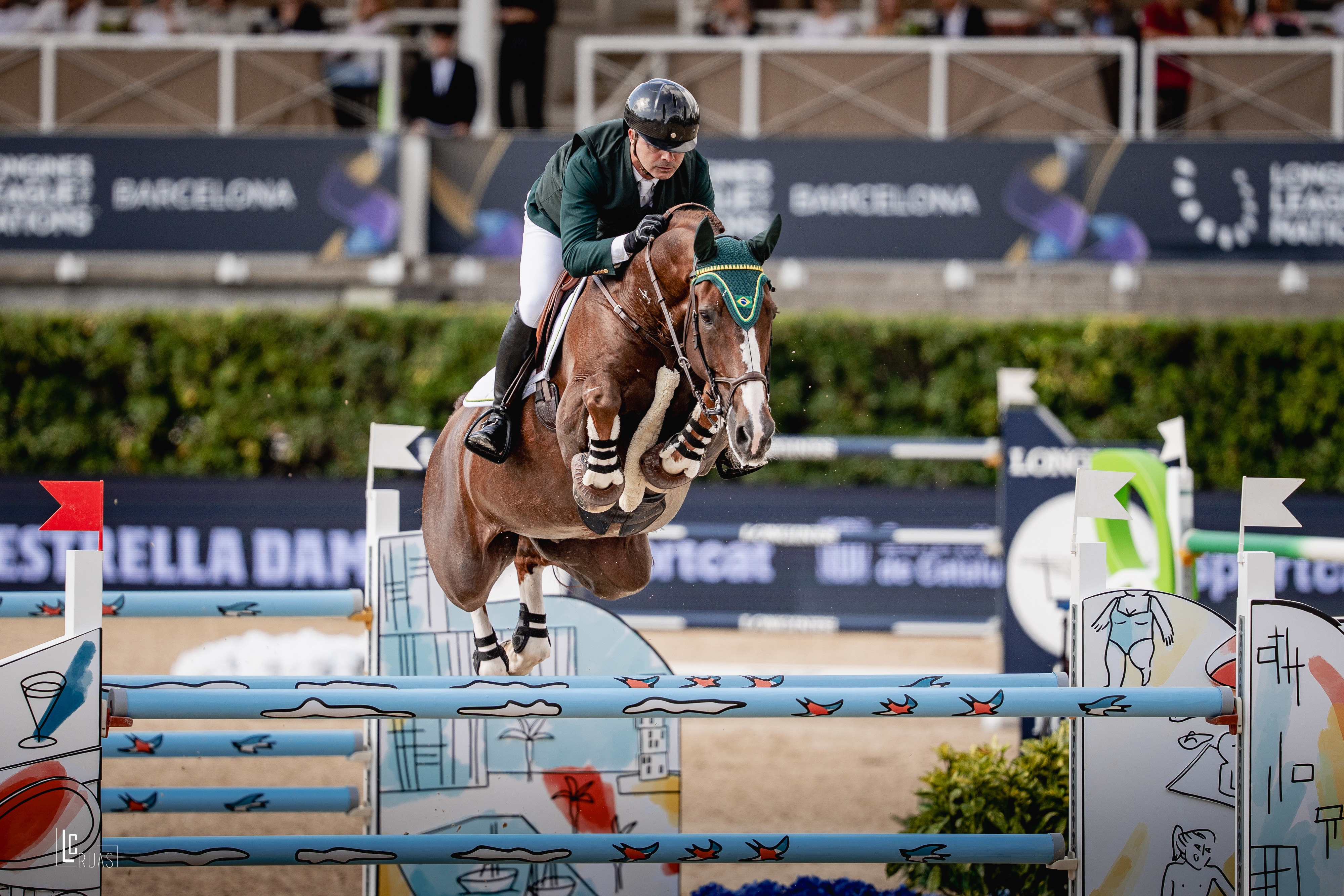 Brasil é vice-campeão da Liga das Nações de hipismo de salto